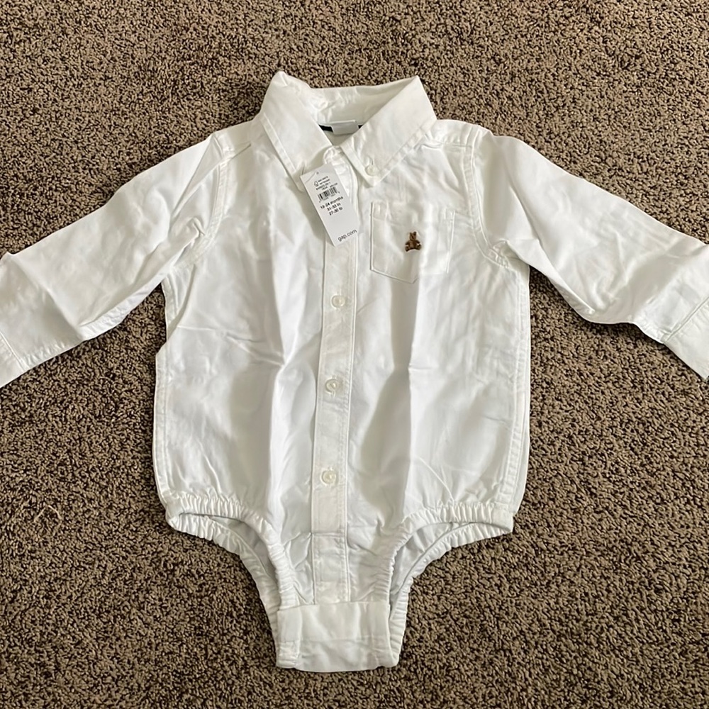 White button down shirt